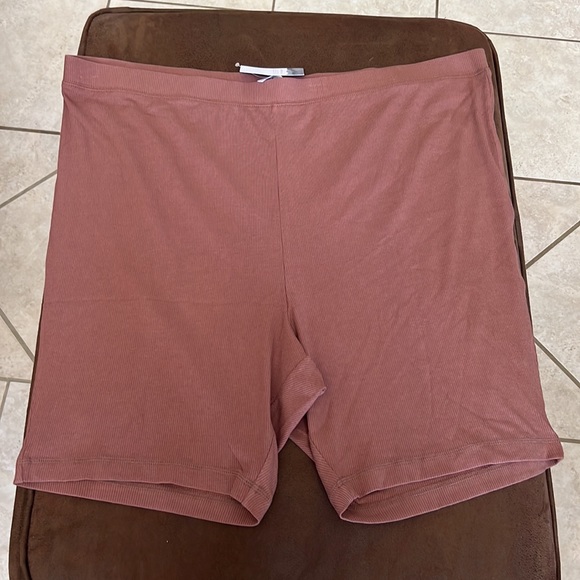 Sleep By Cacique Shorts Sz 26/28 Cafe New With Tags - Picture 4 of 6